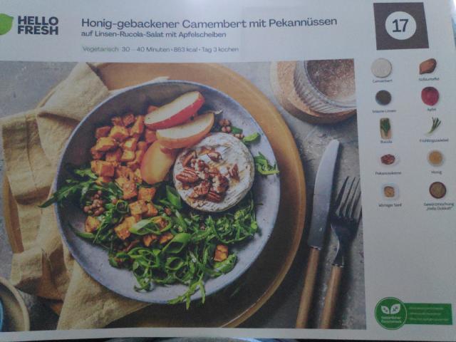 Hello Fresh 17 Honig-gebackener Camembert mit Pekanüssen by auge | Hochgeladen von: augenbrot