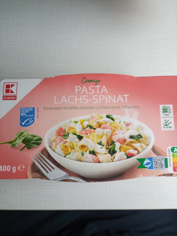 Pasta Lachs-Spinat von Elias Breitbart | Hochgeladen von: Elias Breitbart