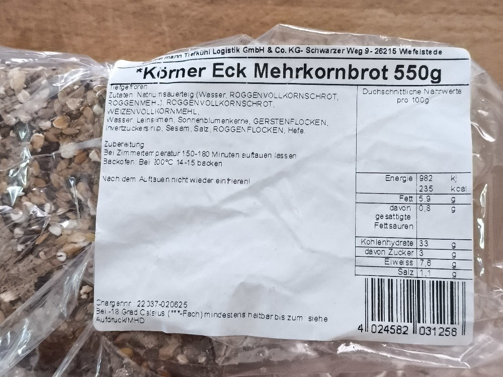 Körner Eck Mehrkornbrot von ich.hier | Hochgeladen von: ich.hier Körner Eck Mehrkornbrot von ich.hier | Hochgeladen von: ich.hier