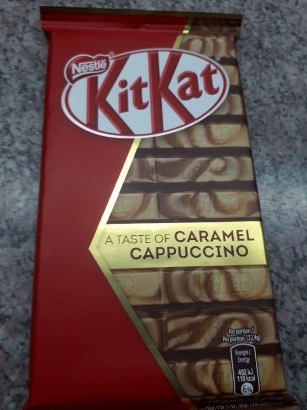 KitKat Caramel Cappuccino, Tafel von Mao75 | Hochgeladen von: Mao75