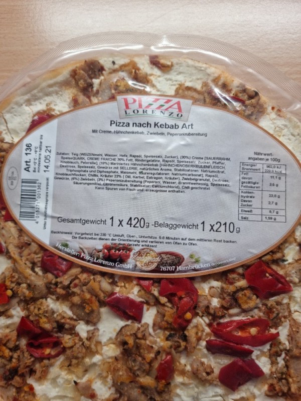 Pizza nach Kebab Art von helgesolterbeck | Hochgeladen von: helgesolterbeck