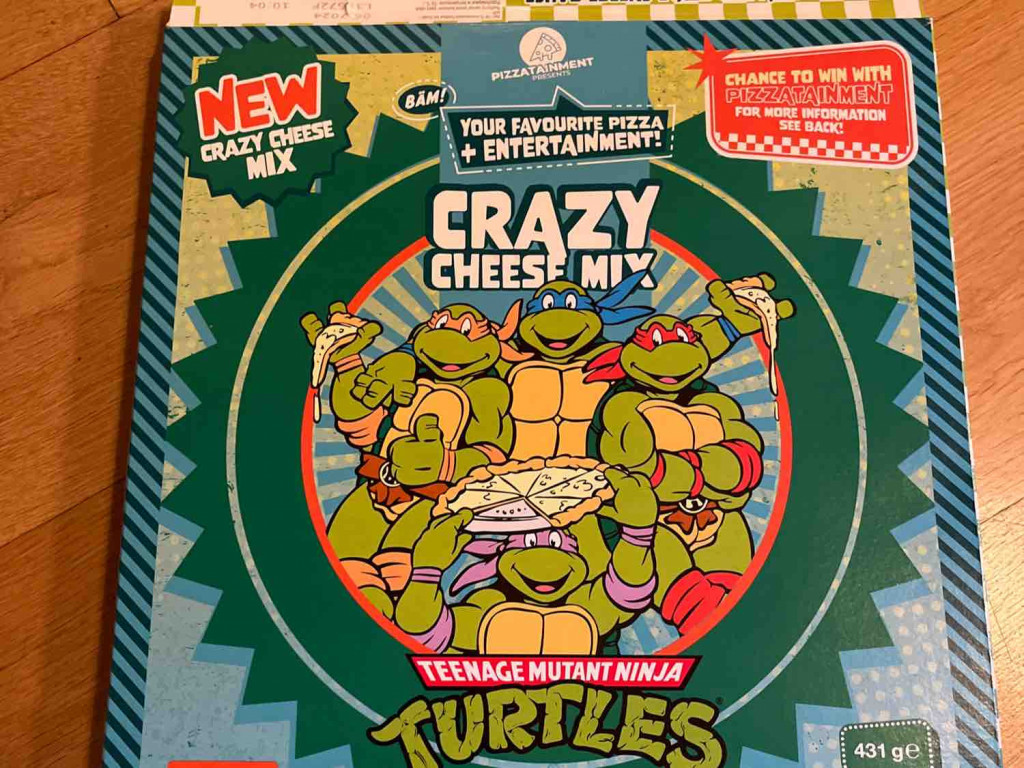 Crazy Cheese Mix Pizza, Ninja Turtles von CserisubasOrsi | Hochgeladen von: CserisubasOrsi
