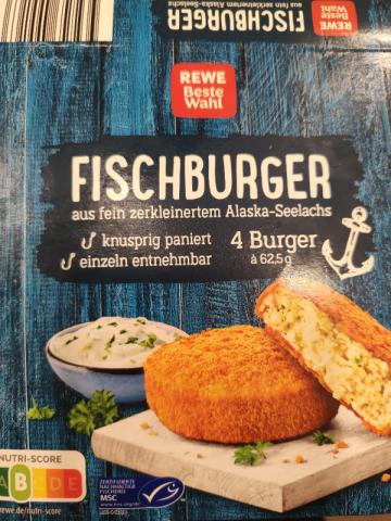 Fischburger, aus zerkleinertem Alaska-Seelachs von MagtheSag | Hochgeladen von: MagtheSag