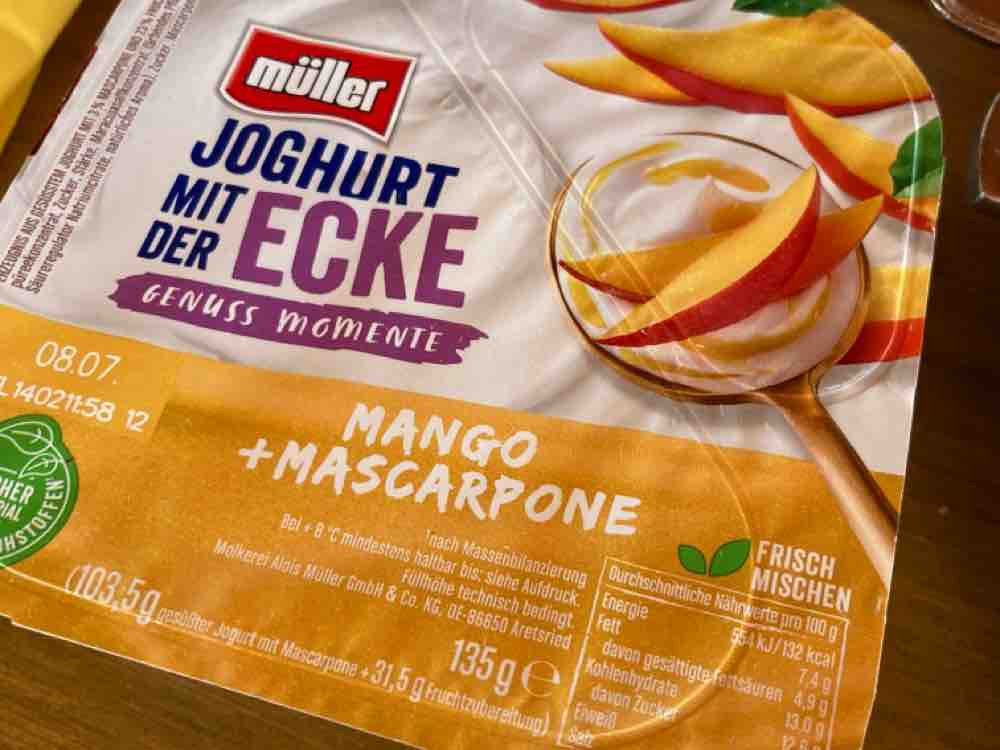 Müller Mix, marscapone Joghurt Mango von Scout | Hochgeladen von: Scout
