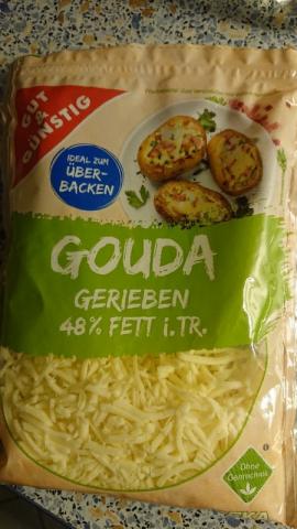 Gouda gerieben 48% Fett von Sandra N. | Hochgeladen von: Sandra N.