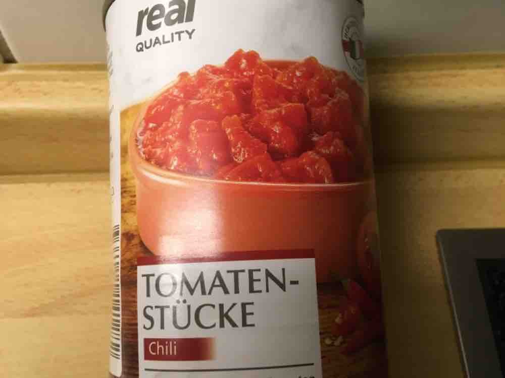 Tomaten in Stücken  real, Mit Chili verfeinert  von Shaolin23 | Hochgeladen von: Shaolin23