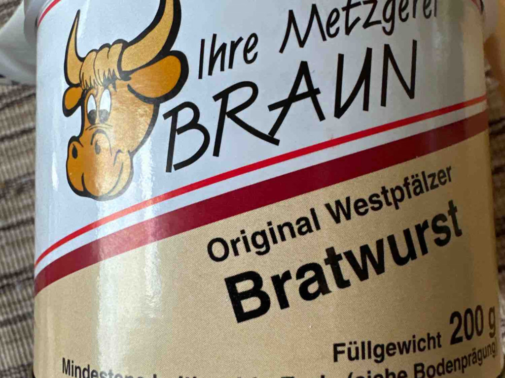 Bratwurst in der Dose, Original Westpfälzer von ahle1 | Hochgeladen von: ahle1