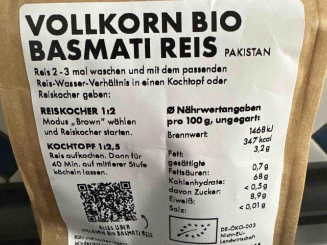 Vollkorn Bio Basmati Reis von chaertel | Hochgeladen von: chaertel