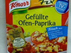 Knorr fix für Gefüllte Ofen-Paprika | Hochgeladen von: Coro55