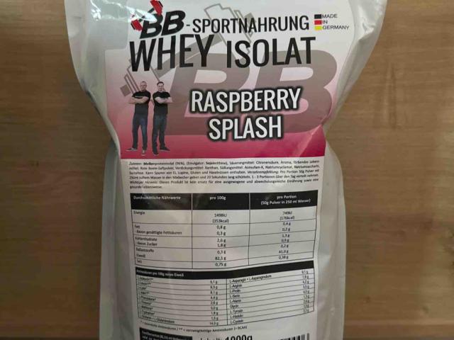 Raspberry Splash Whey Isolat von patwer | Hochgeladen von: patwer