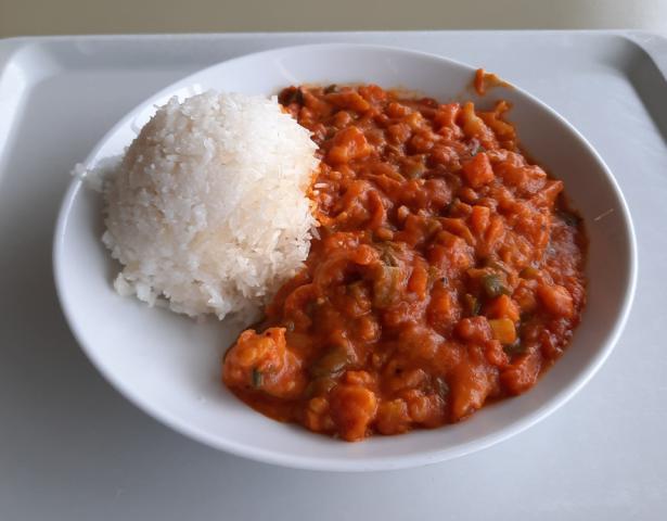 Blumenkohlcurry mit Süßkartoffeln und Kokoschips von KitFisto | Hochgeladen von: KitFisto