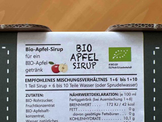 Bio Apfel Sirup, mit 6 - 10 Teilen Wasser mischen von Scydiver | Hochgeladen von: Scydiver