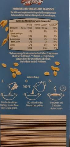 Porridge Hafermahlzeit Klassisch von eliminatus | Hochgeladen von: eliminatus