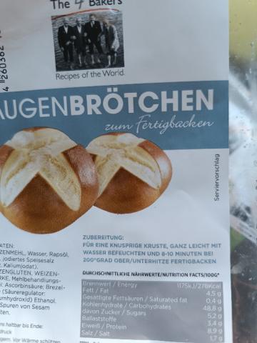 Laugenbrötchen, Ein Stück 90g von andilya | Hochgeladen von: andilya