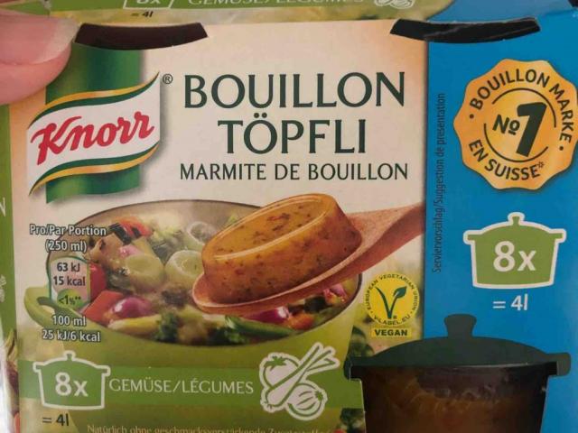 Knorr Buillon Töpfli vegetables by Miichan | Uploaded by: Miichan