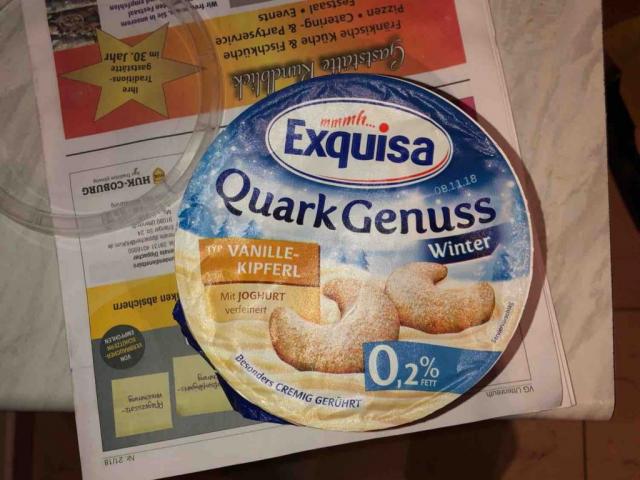 Exquisa Quark Genuss, Vanille-Kipferl von tjacelinaa | Hochgeladen von: tjacelinaa