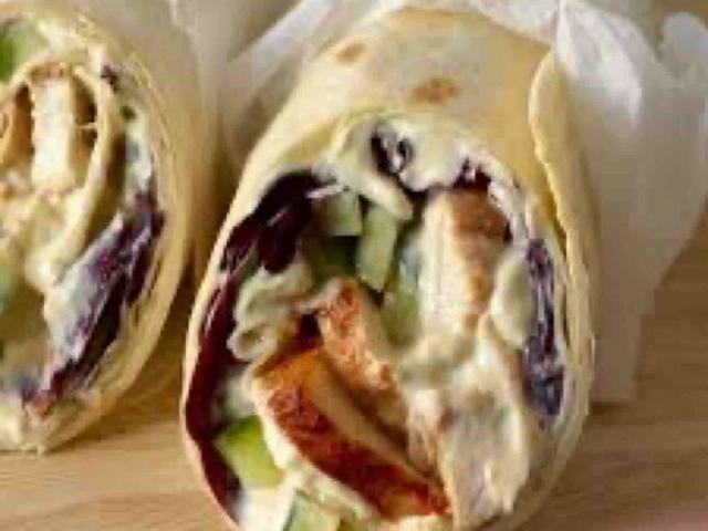 Hähnchen Wrap selbstgemacht, (ohne Ei) von Lela27 | Hochgeladen von: Lela27