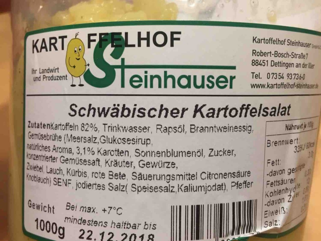 Schwäbischer Kartoffelsalat von Strolchimaus | Hochgeladen von: Strolchimaus