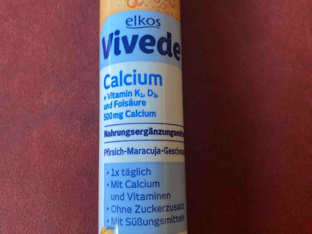 Kalzium mit Vitamin K1 + D3 + Folsäure, Pfirsich-Maracuja von Lu | Hochgeladen von: LuminousFish