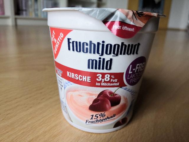 Fruchtjoghurt mild Kirsche, Milch 3,8% Fett von Feysand | Hochgeladen von: Feysand