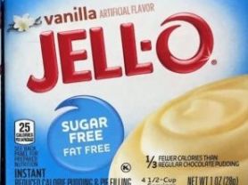 Jell-O Pudding zuckerfrei - Vanille, White Chocolate, Banana | Hochgeladen von: MissBazinga