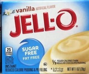 Jell-O Pudding zuckerfrei - Vanille, White Chocolate, Banana | Hochgeladen von: MissBazinga