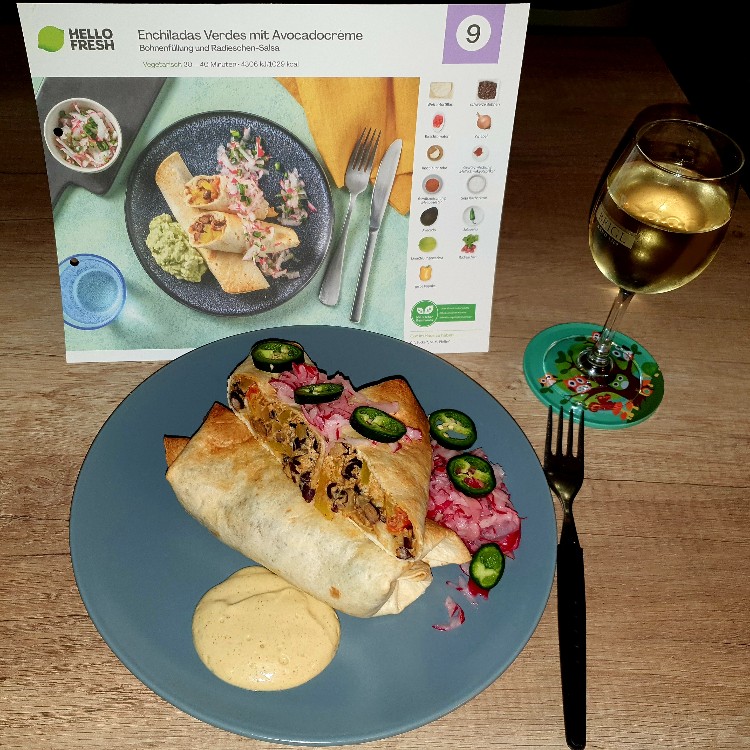 Enchiladas mit avocadocreme von blubbi82 | Hochgeladen von: blubbi82