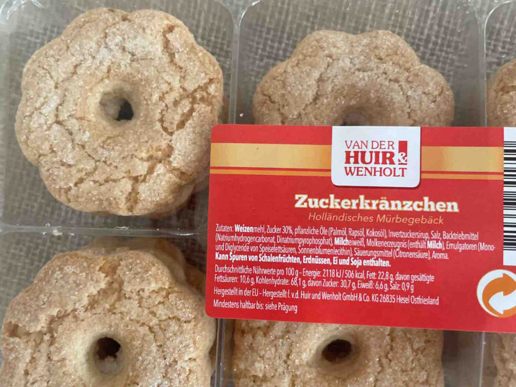 Zuckerkränzchen, Holländisches Mürbegebäck von lenakatinka | Hochgeladen von: lenakatinka