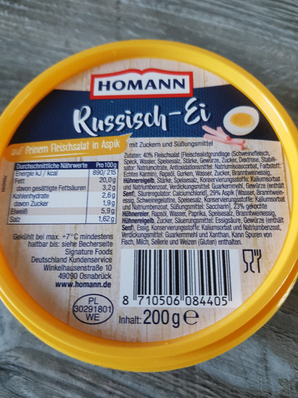 Russisch-Ei, auf feinem Fleischsalat in Aspik von dicker3004 | Hochgeladen von: dicker3004