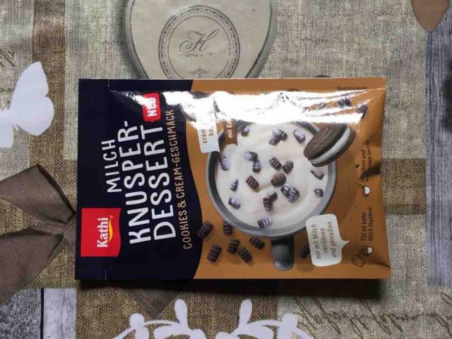 Milch Knusper-Dessert, Cookies & Cream-Geschmack von stellal | Hochgeladen von: stellalost