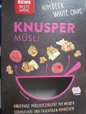 Knuspermüsli Himbeer White Choc von Babavaria | Hochgeladen von: Babavaria