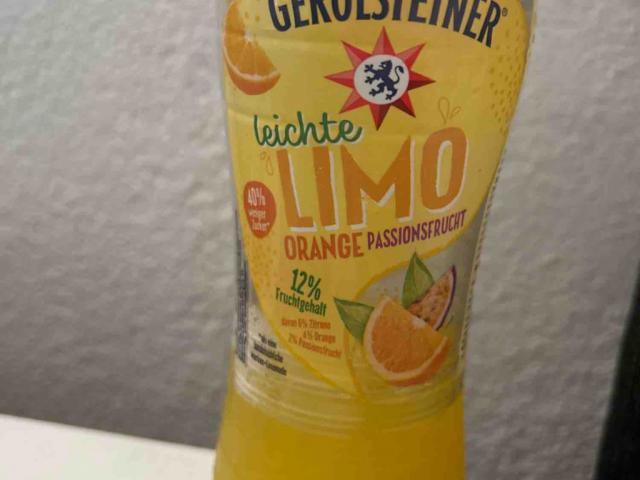 Gerolsteiner leichte Limo ( orange passionsfrucht) by todallbruh | Hochgeladen von: todallbruh