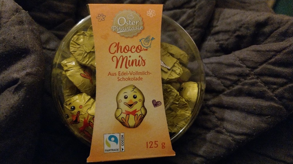 Oster Phantasie Choco-Minis, aus  Edel-Vollmilch-Schokolade von  | Hochgeladen von: Mobbele