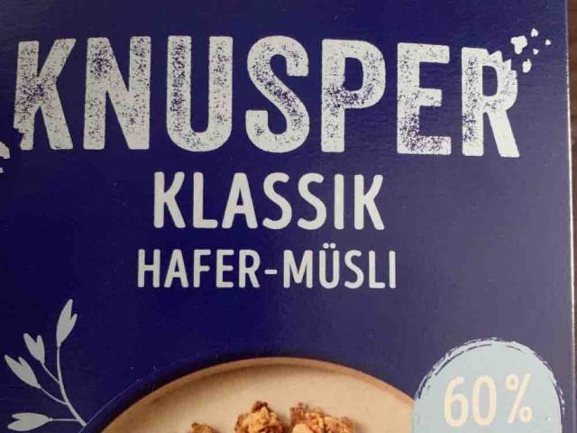 Knusper Klassik Hafer-Müsli von siniymo | Hochgeladen von: siniymo