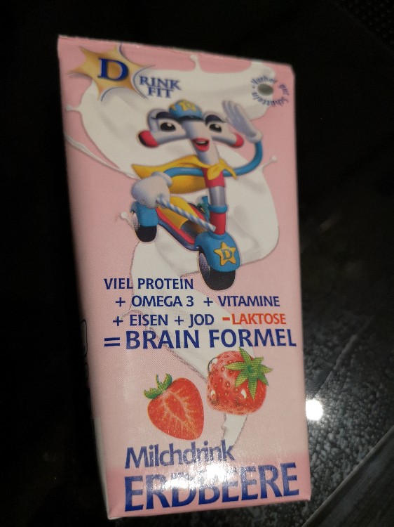 Drink fit Milchdrink Erdbeere, Brain Formel von JanineDD | Hochgeladen von: JanineDD