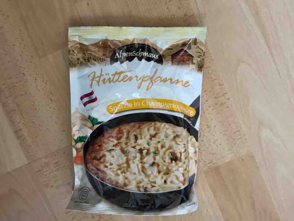 Hüttenpfanne, Spätzle in Champignonsauce von hedi54 | Hochgeladen von: hedi54