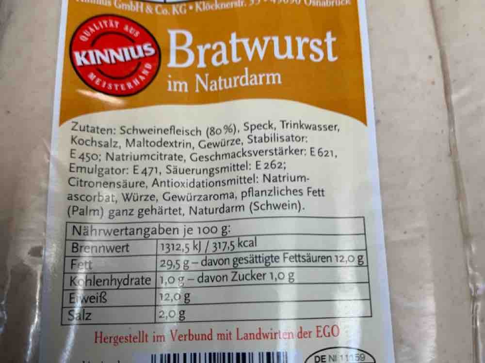 Kinius Bratwurst im Naturdarm von Ali74 | Hochgeladen von: Ali74
