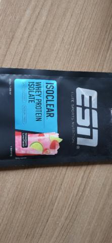 Isoclear Whey Protein Isolate, Strawberry Lime Flavor von KathiO | Hochgeladen von: KathiO93