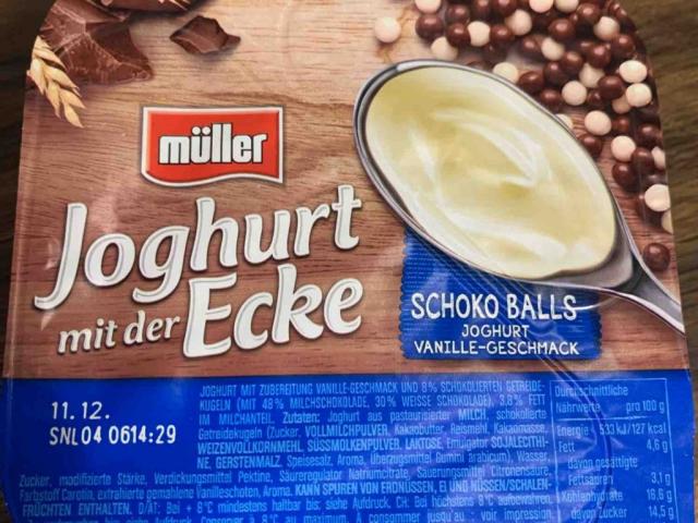 Joghurt mit der Ecke Schoko Balls Vanille von kasy82 | Hochgeladen von: kasy82