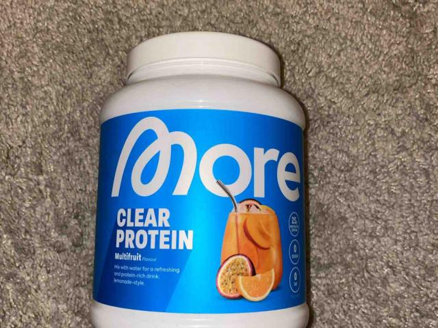 More Clear Protein, Multifruit von fitnessfio | Hochgeladen von: fitnessfio