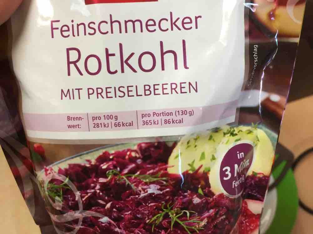 Feinschmecker Rotkohl mit Preiselbeeren von vitamin26642 | Hochgeladen von: vitamin26642