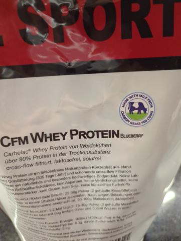 CFM Whey Protein Blueberry von kolibri03 | Hochgeladen von: kolibri03