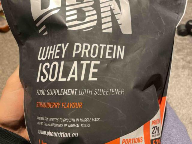 Whey Isolat, Strawberry by shdjsja | Hochgeladen von: shdjsja