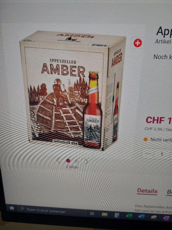 Appenzeller Amber Bier von Engelsrufer | Hochgeladen von: Engelsrufer