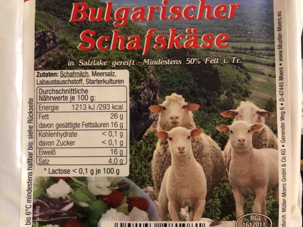 Bulgarischer Schafskäse, 50% Fett in Tr. von mone1991 | Hochgeladen von: mone1991