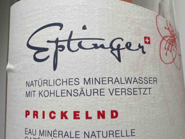 Eptinger Mineralwasser, Prickelnd von rolandklinger844 | Hochgeladen von: rolandklinger844