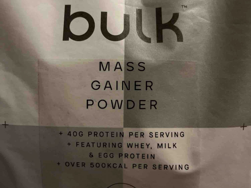 bulk MASS GAINER POWDER von JanoschK | Hochgeladen von: JanoschK