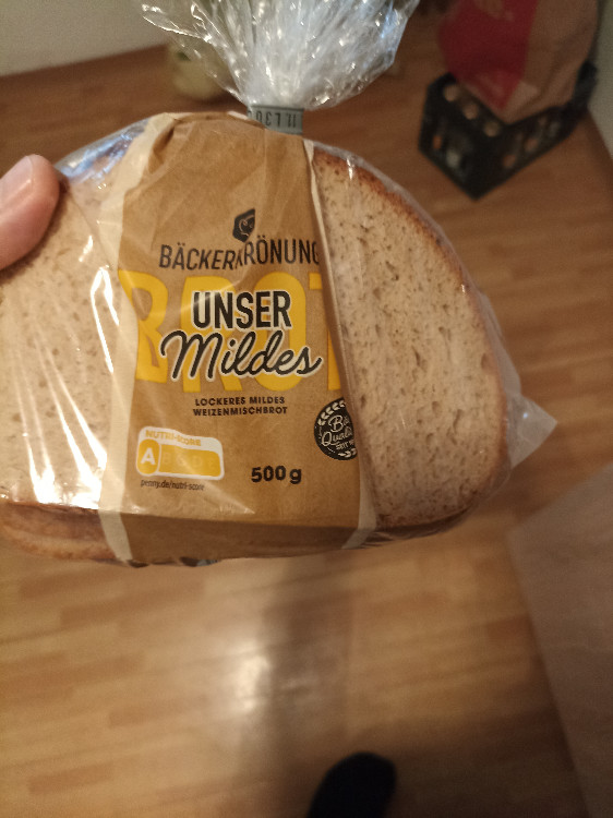 Unser Mildes Brit, lockeres Mildes Weizenmischbrot von Backe | Hochgeladen von: Backe