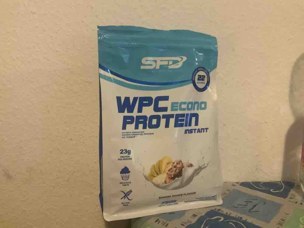 SFD WPC Econo Protein Instant, Banana Cookie von kubek013 | Hochgeladen von: kubek013