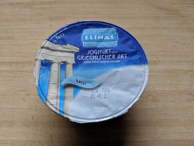 Elinias Joghurt griechischer Art Natur, 9.4% Fett von jensemann | Hochgeladen von: jensemann